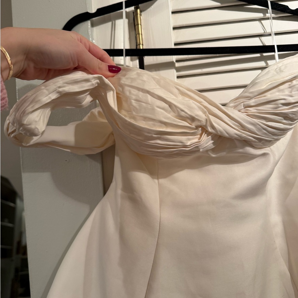 ASOS White Bridal Dress - Picture 6 of 9